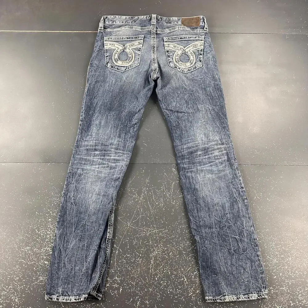 Men's Blue Jeans - Picture 6 of 7